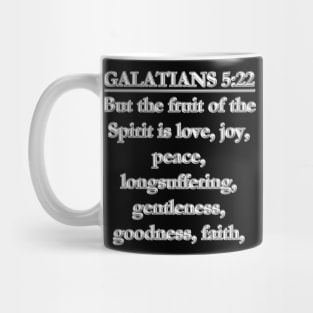 Galatians 5:22 King James Version (KJV) Mug